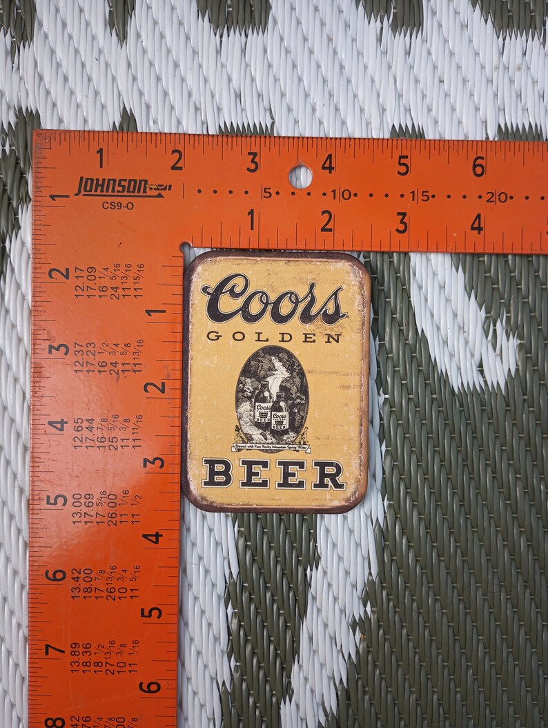 Coors Golden Beer Coors Beer Fridge Bar Etsy