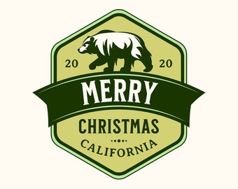 Merry Christmas Digital Artwork SVG Printable Holiday Digital Product