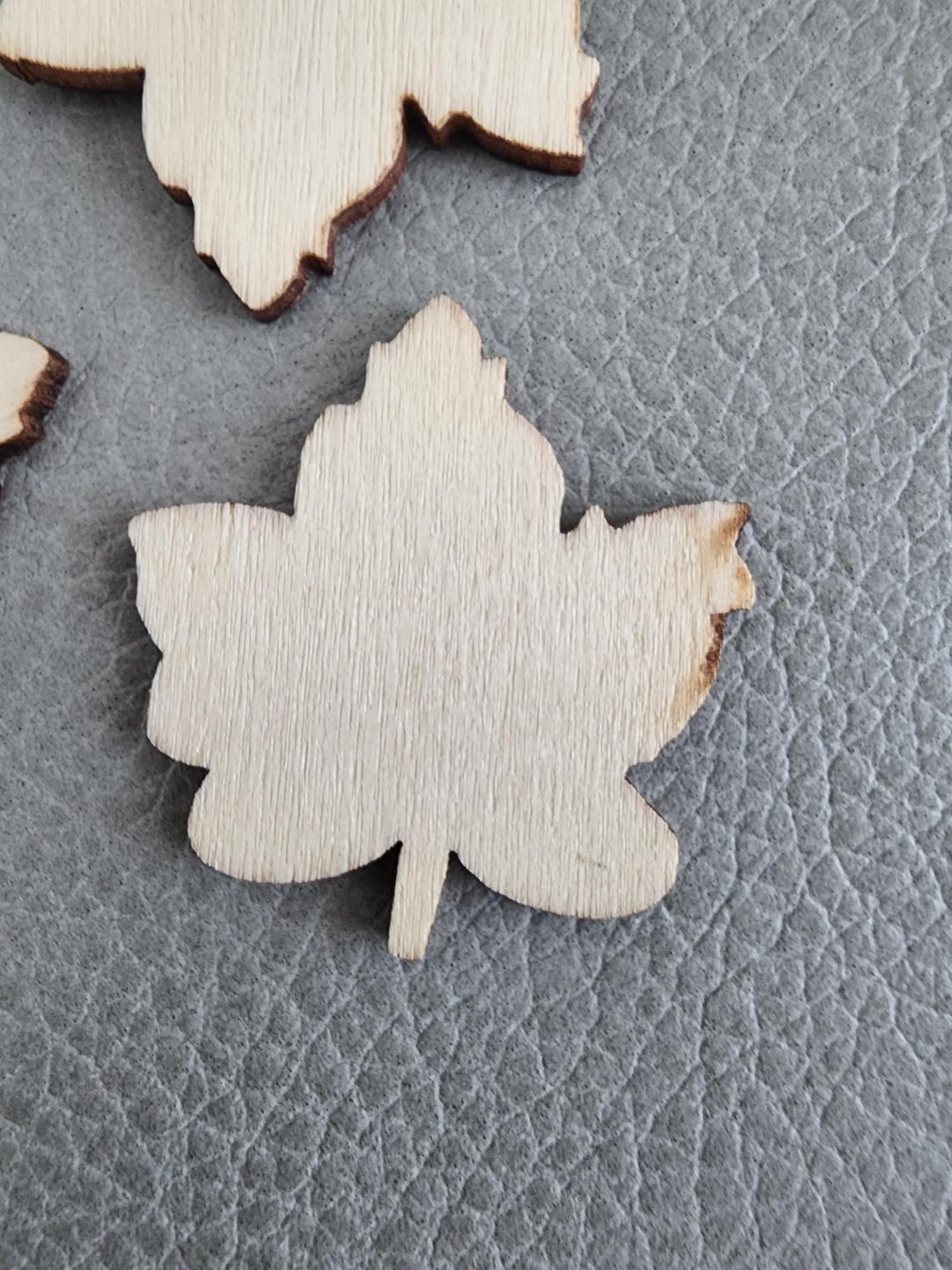100pcs Mini Maple Leaf Wood DIY Crafts Cutouts Unfinished - Etsy
