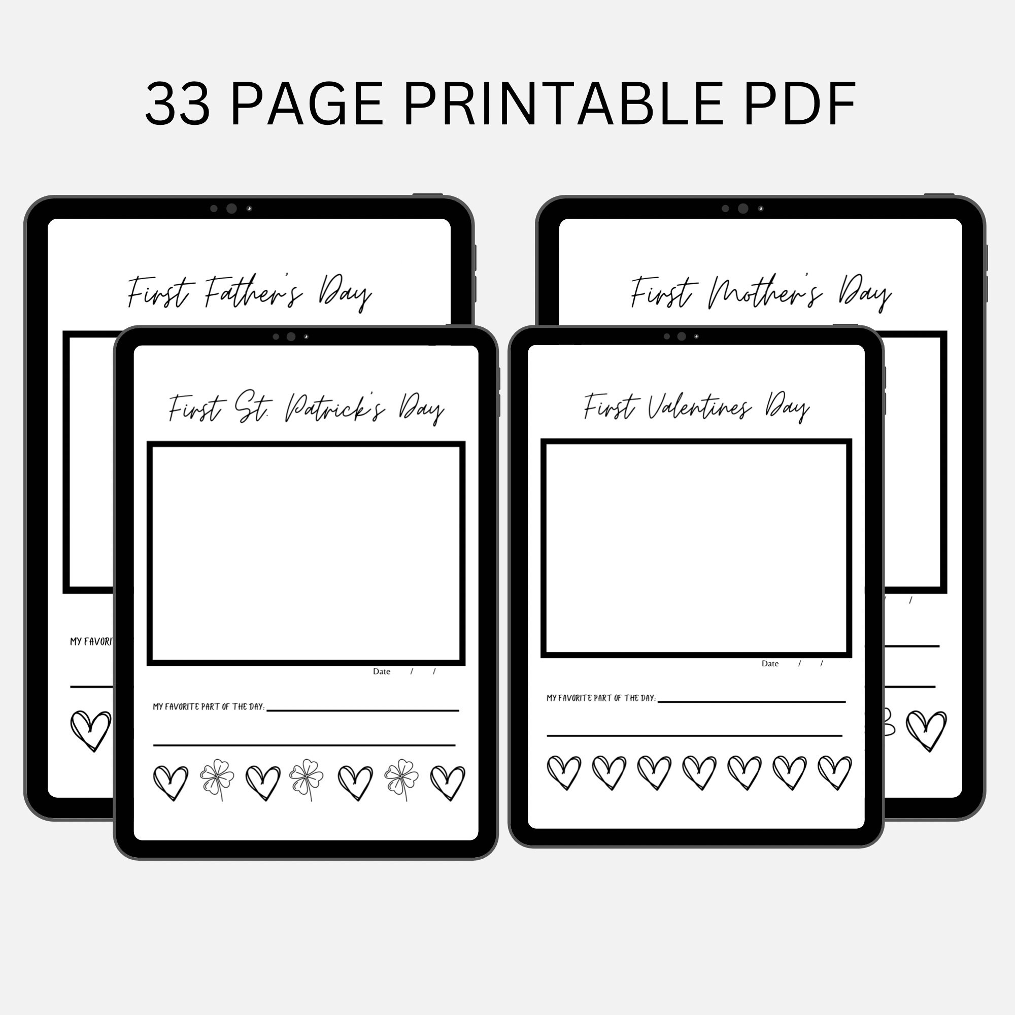 Printable Baby Book - Etsy