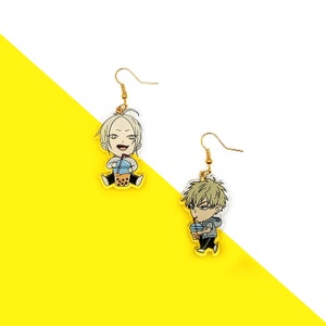 19 Days Zhanyi acrylic earrings Jian Yi Zhan Zhengxi