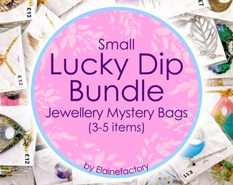 Mystery Boxes Lucky Bags Kleine Schmuck Bündel Ausverkauf Restock Clear Out Rabatt