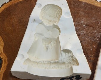 Vintage Slip Cast Mold- Ceramic- Little Girl (no arms)- Alberta's