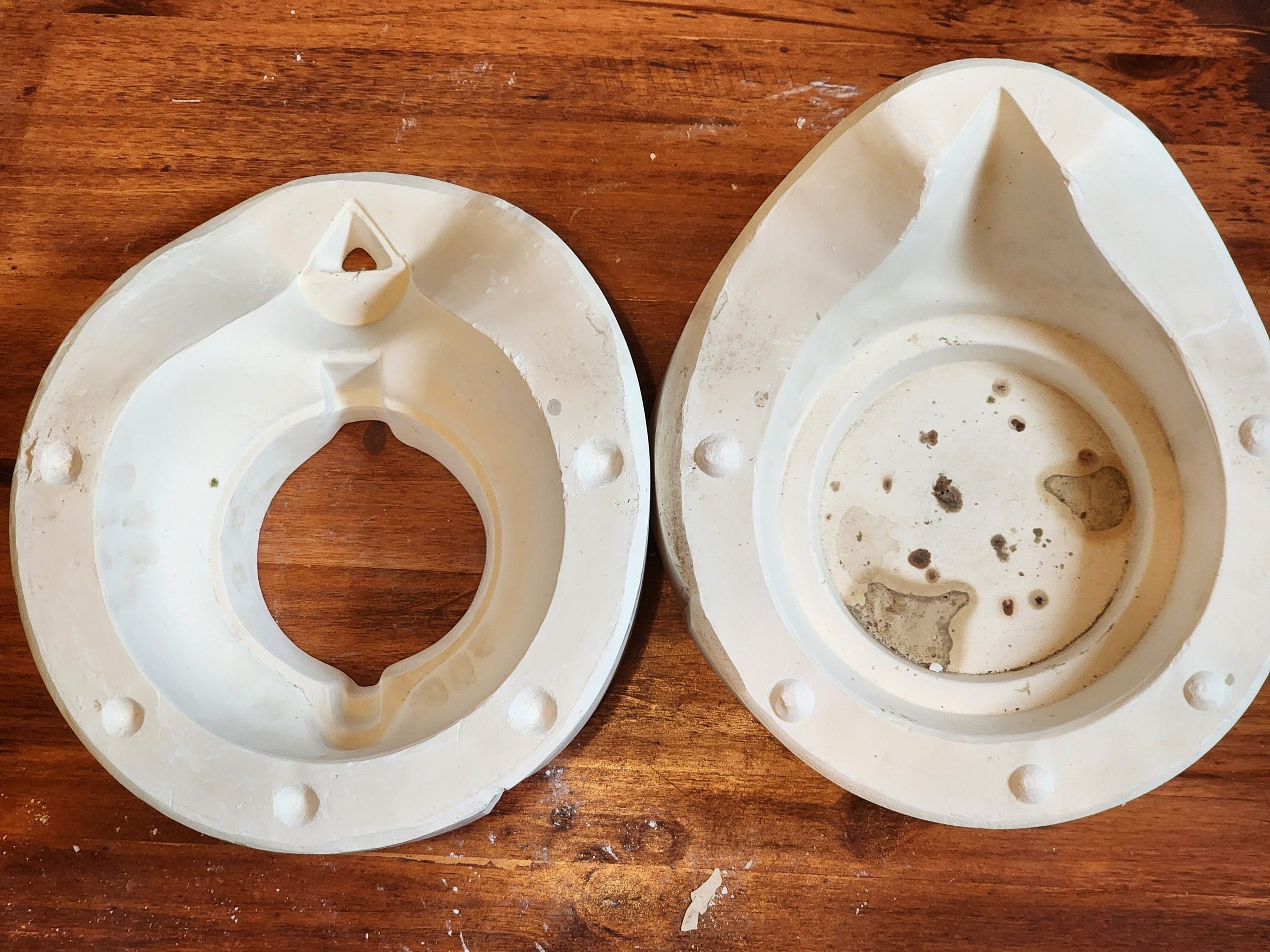 Vintage Slip Cast Mold- Ceramic- Giant Tea Kettle