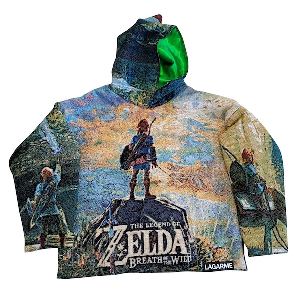 Legend of Zelda Tapestry Hoodie, zelda Tapestry sweater , Custom Tapestry Hoodie zelda shirt, zelda gifts, zelda clothing drake albums cover