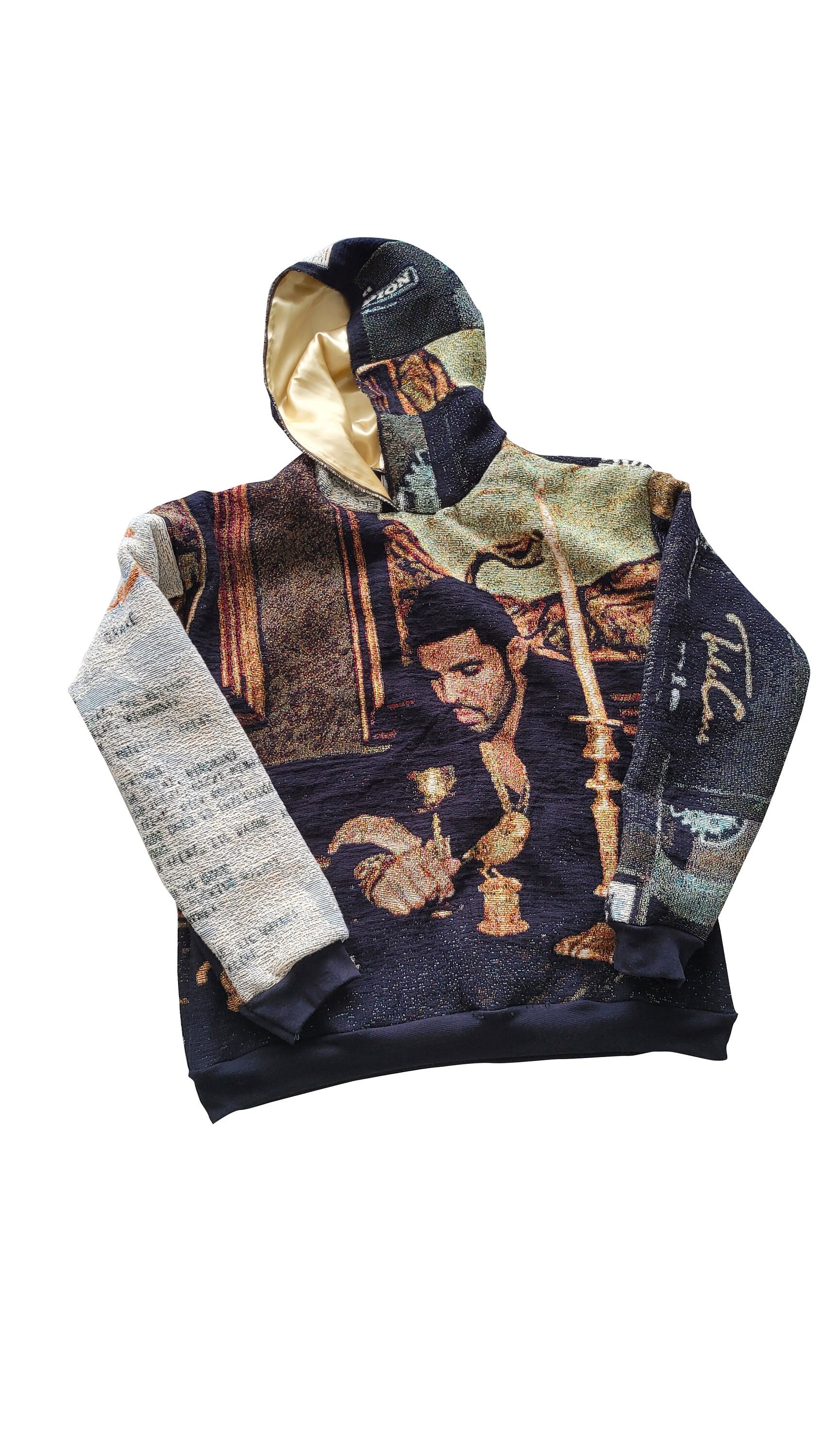 Drake Hoodie, Drake Tapestry sweater Take Care Album, Custom Tapestry