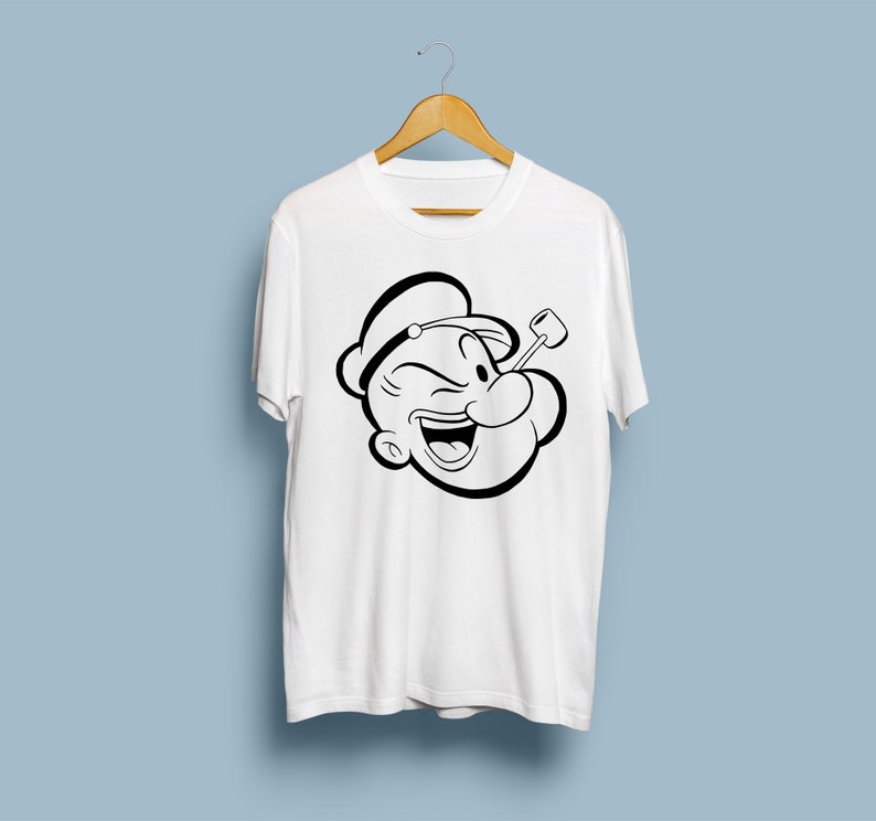 Popeye SVG Popeye Vector Popeye Font SVG Popeye Alphabet Etsy Hong Kong