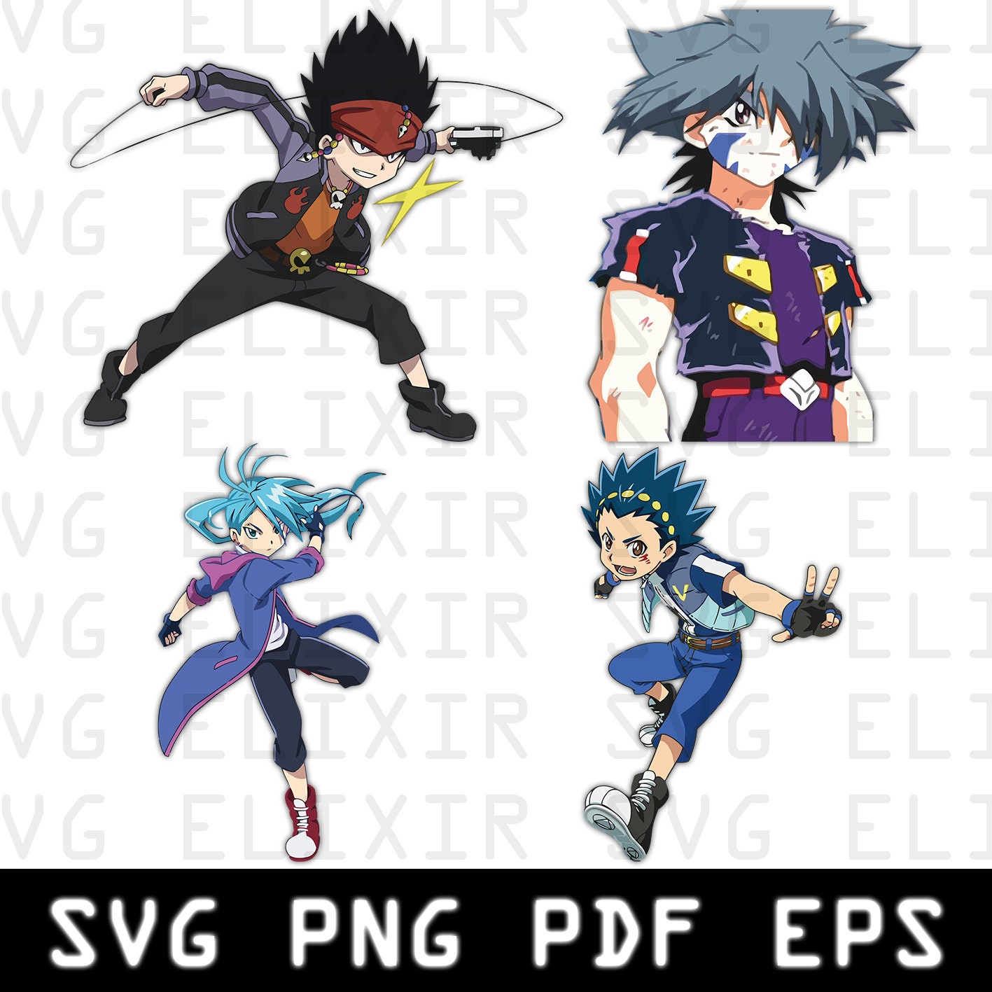 Valt Aoi - Beyblade Anime Burst | Photographic Print