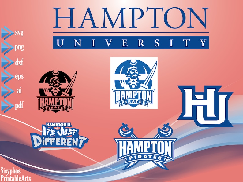 The Hampton University Svg Hbcuish Hampton University Svg Etsy