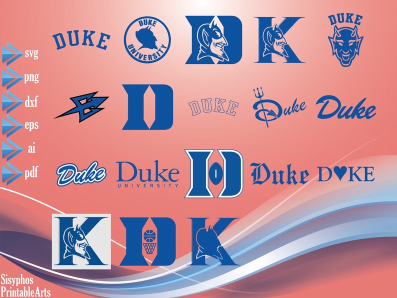 Duke University Svg Bundle Duke Basketball War Eagle Svg Etsy