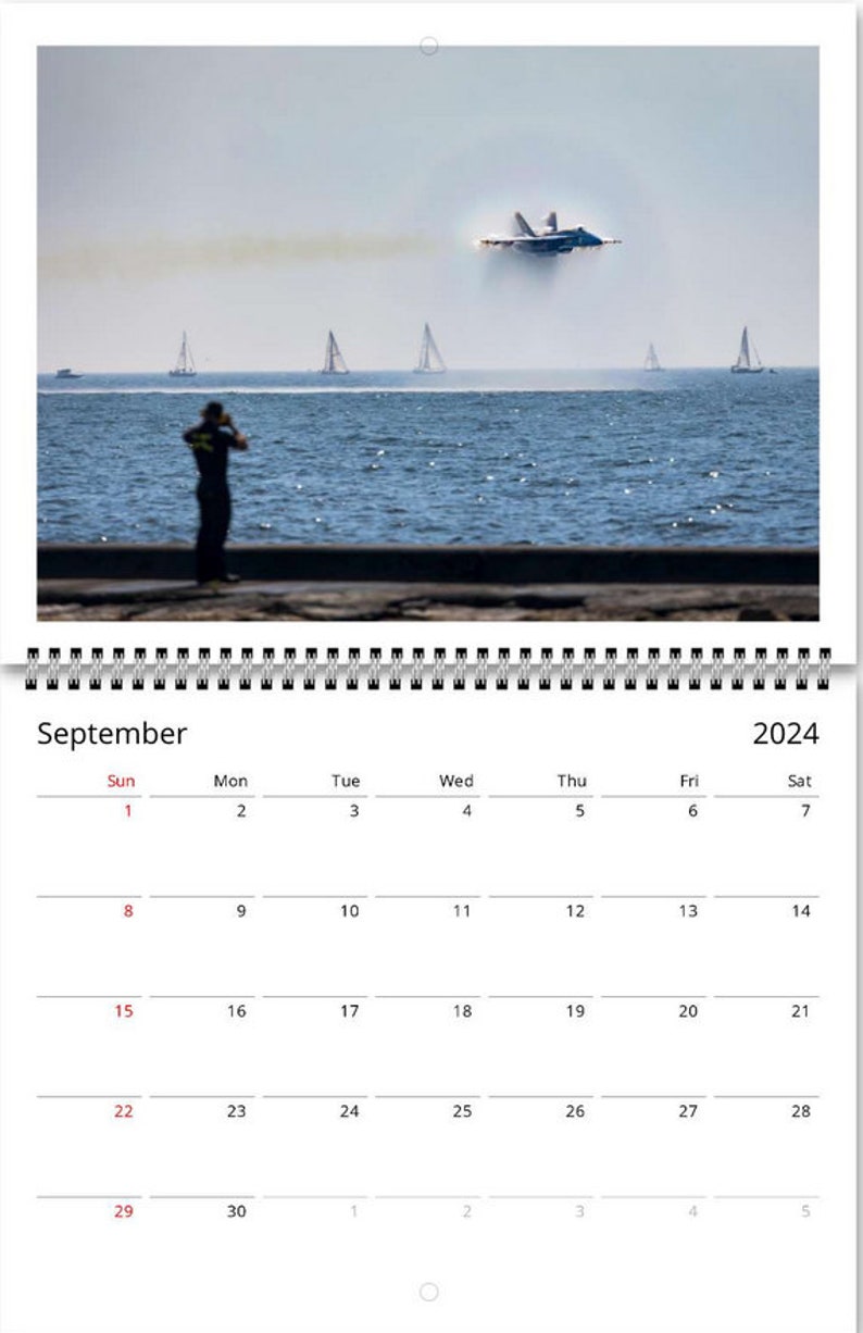 European Blue Angels 2024 Calendar EU Version Etsy