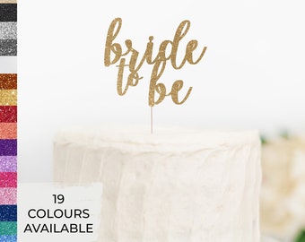 Bride to Be Cake Topper, Bridal Shower Cake Topper, Future Mrs Cake Topper, Bride to Be Topper, Centerpiece, Name Decoration,Bride, Wife,Mrs