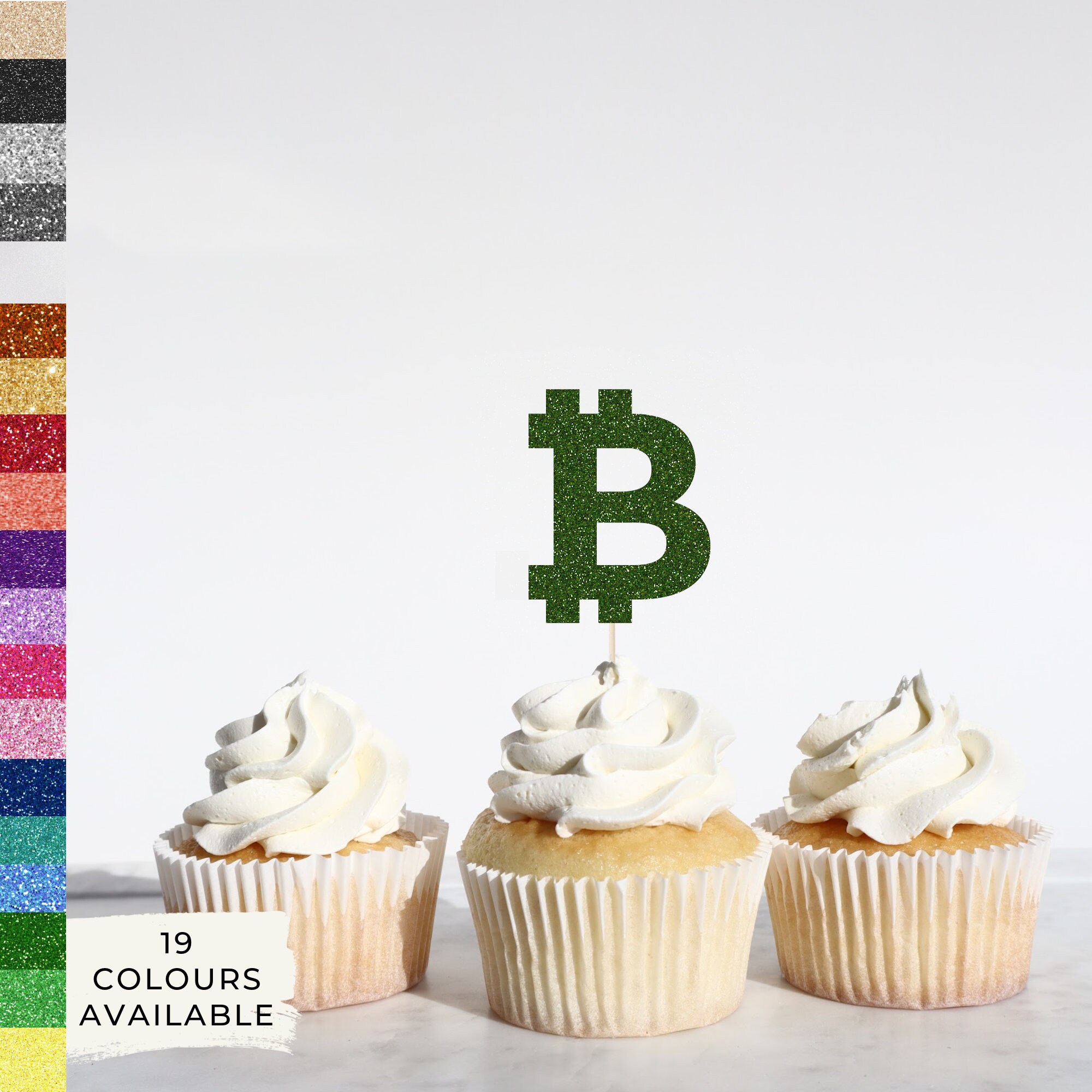 Bitcoin Cupcake Toppers, Cryptocurrency Toppers, Casino Theme, Vegas Theme,  Gambling Party, Vegas Birthday, Food Money, Money Toppers - Etsy