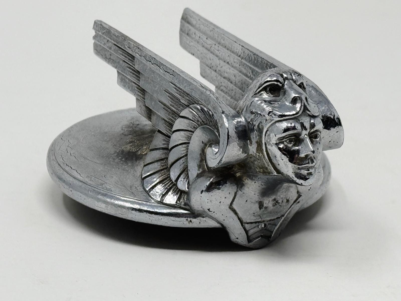 1929-31 Chevrolet Aviator Winged Goddness Viking Hood 1929-31 Chevrolet Aviator Winged Goddness Viking Hood