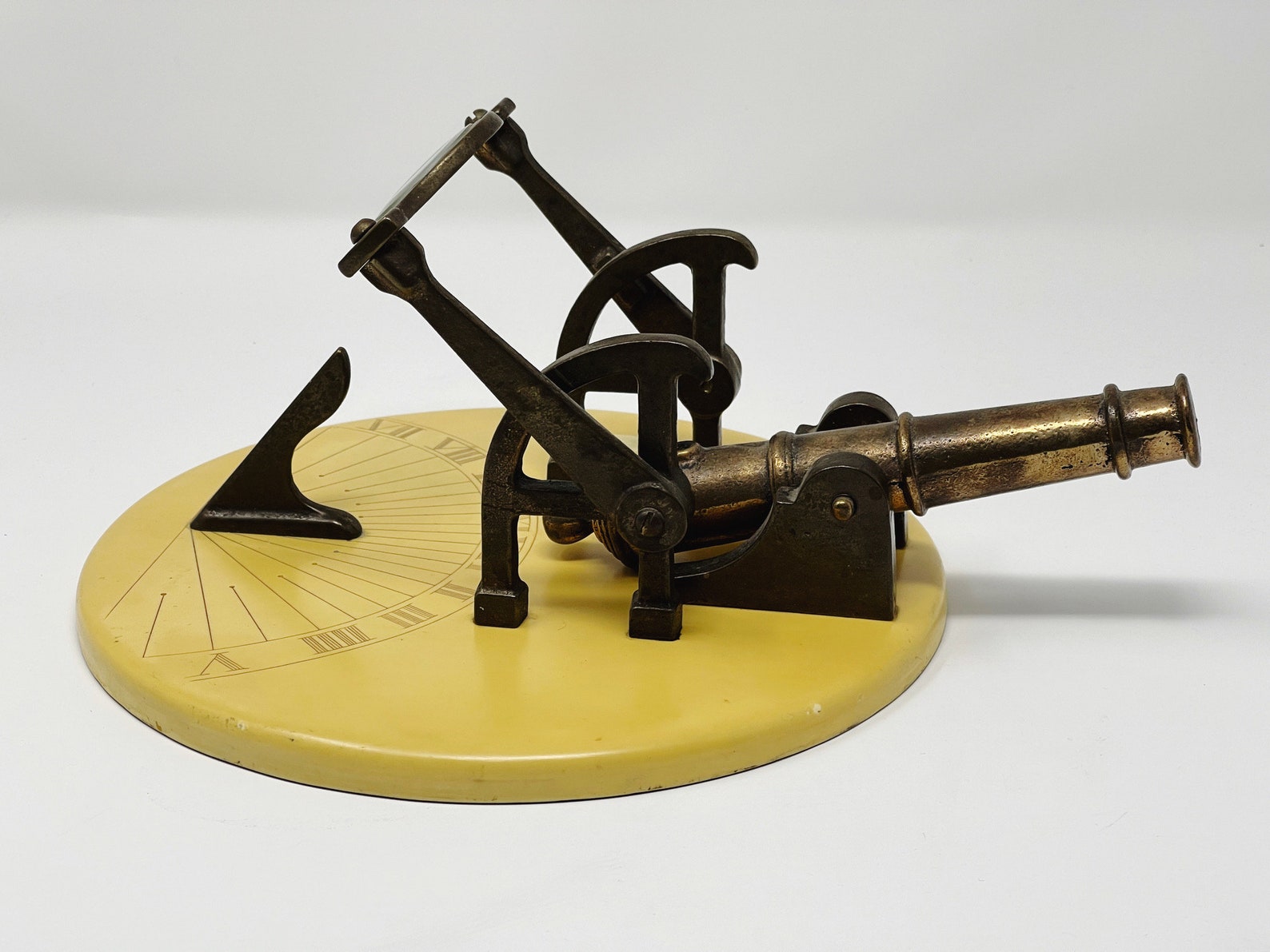 Rare Vintage Sundial Cannon Noon Cannon Etsy