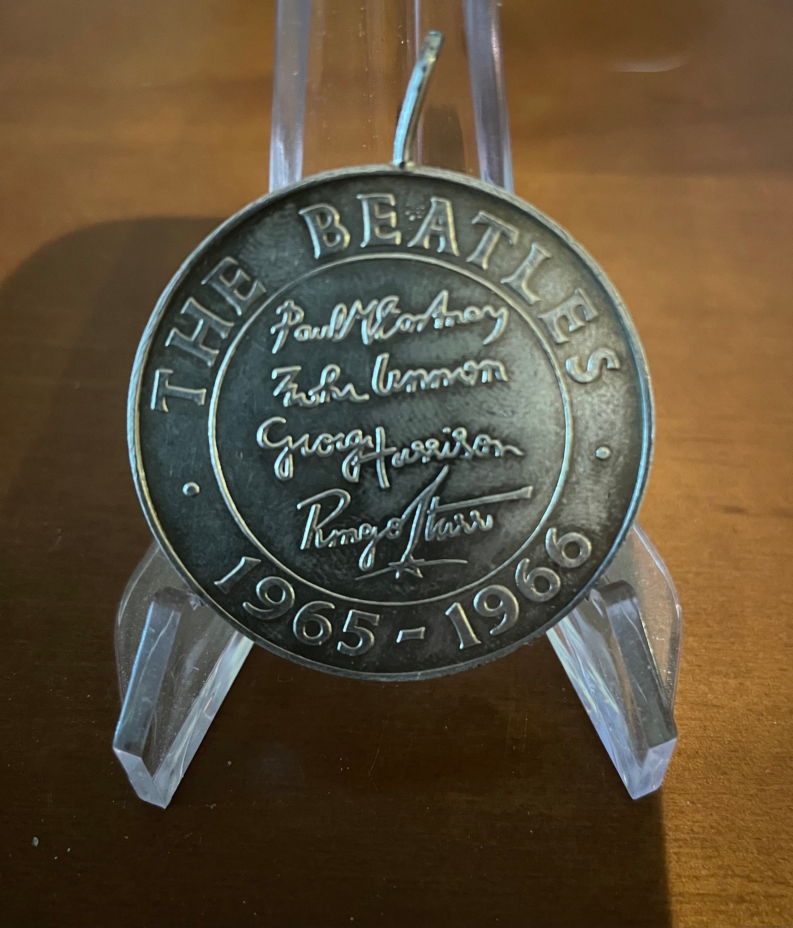 The Beatles Silver Coins - Etsy