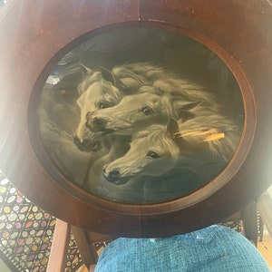Antique Pharaoh’s Horses original frame