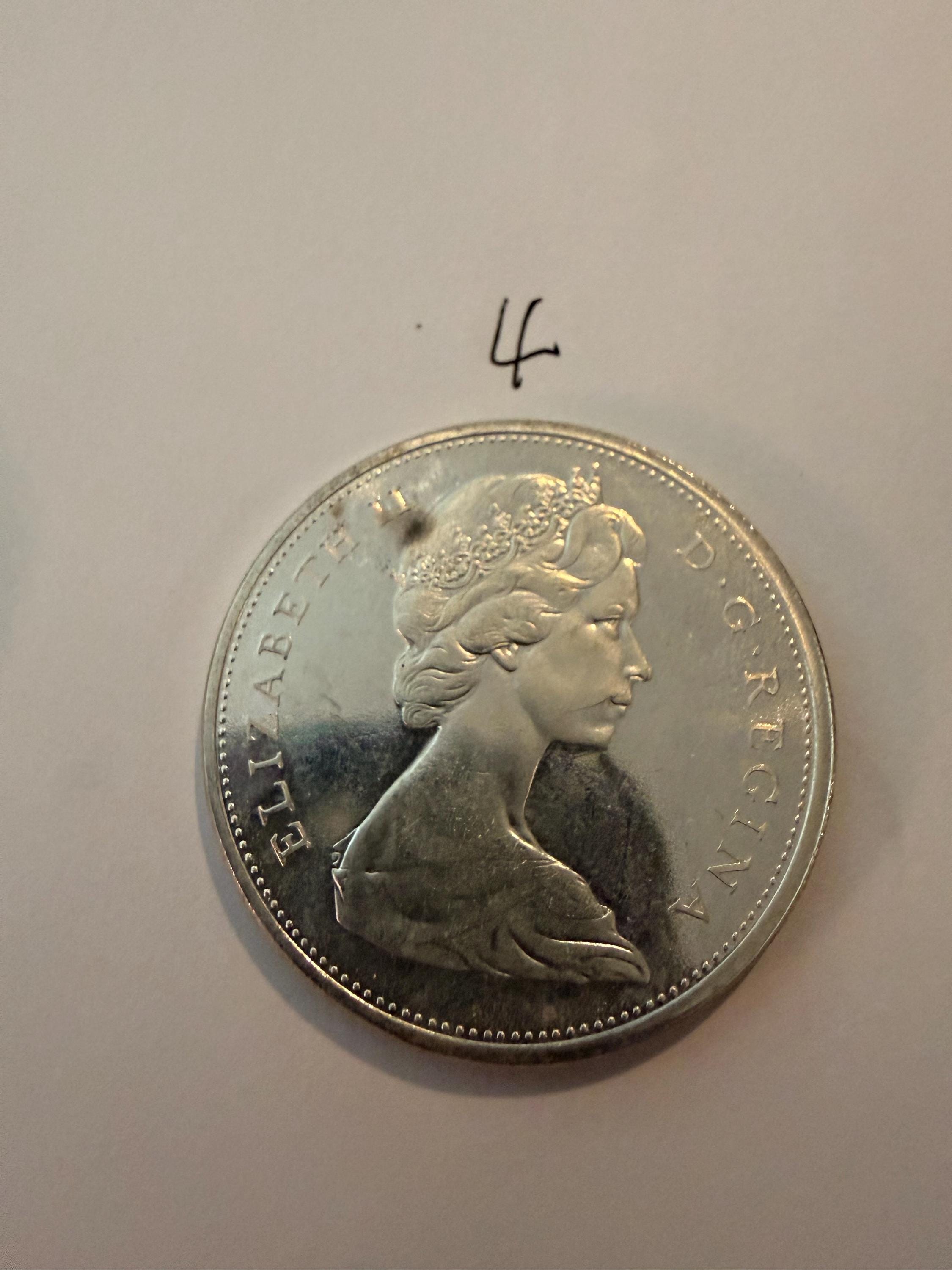 Canada one dollar silver - Etsy 日本