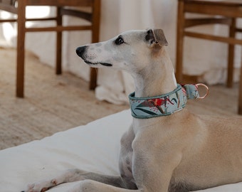 Tangle Free Collar For Poodle / Sighthound/Protective Silky Dog Collar, Hair-Saver Dog Collar, Protective Silky Padded Poodle Collar