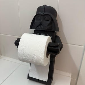 Porta carta igienica Lego Star Wars Darth Vader Porta carta igienica Star Wars Decorazione per la casa per il bagno Regalo perfetto per i fan di lui e per i bambini