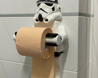 Lego Stormtrooper / Darth Vader Toilet Paper Holder