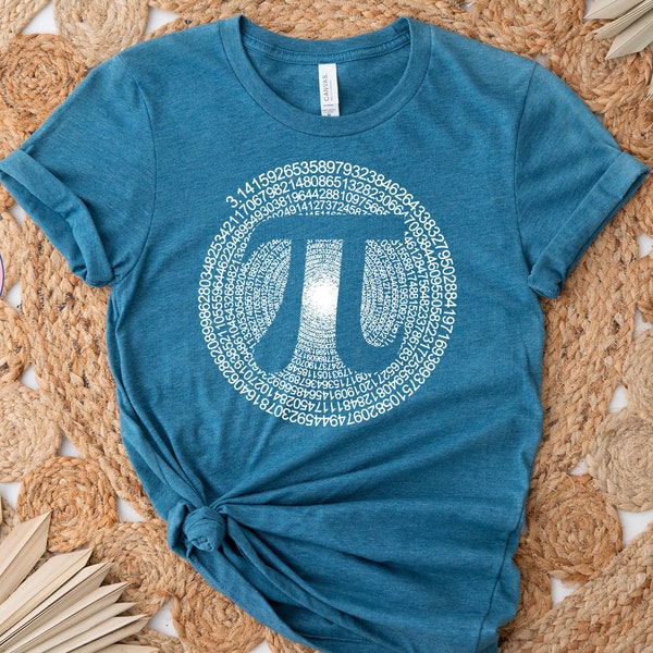 Pi Day Shirt, Math Teacher Symbol Tee, Math Lover Apparel