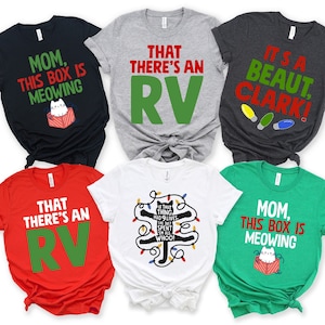 Christmas vacation shirts for family shop