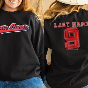 Custom Team Name Sweatshirt: Personalized Football Hoodie