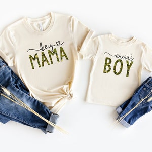 Boy Mama Shirts, Mom’s Boy Shirt, Mother’s Day Gift, Shirts for New Moms, Betseller mama and boy, trendy mommy and me