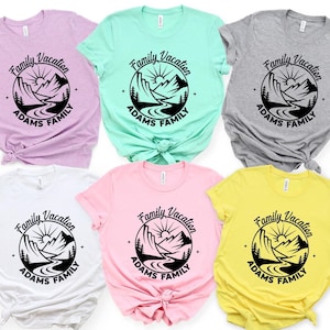 Custom Vacation Shirt, Personalized Family Shirt, Group Camping Shirts, Custom Family Vacation Shirts, Group Hiking Shirt, Girls Camping Tee