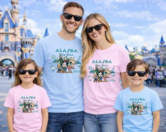 Alaska Cruise 2026 Shirt, Disney Family Cruise Matching Shirts, Personalized Cruise Shirt, Alaska Vacation Tee