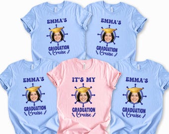 Personalized Graduation 2026 Family Matching Shirt, Custom Photo Graduate Apparel