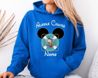 Custom Disney Alaska Cruise  Shirts, Custom Name Disney Vacation Tee, Magical Disney Trip Outfit, Custom Name Disney Trip Tops