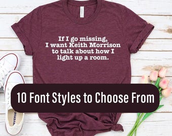 Keith Morrison Dateline Shirt: True Crime Fan Gift