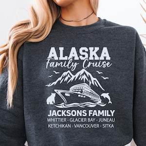 Custom Alaska Cruise Shirt: Personalized Family Vacation Tee