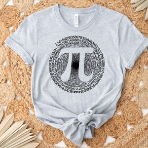 Pi Day Shirt, Math Teacher Symbol Tee, Math Lover Apparel image 6