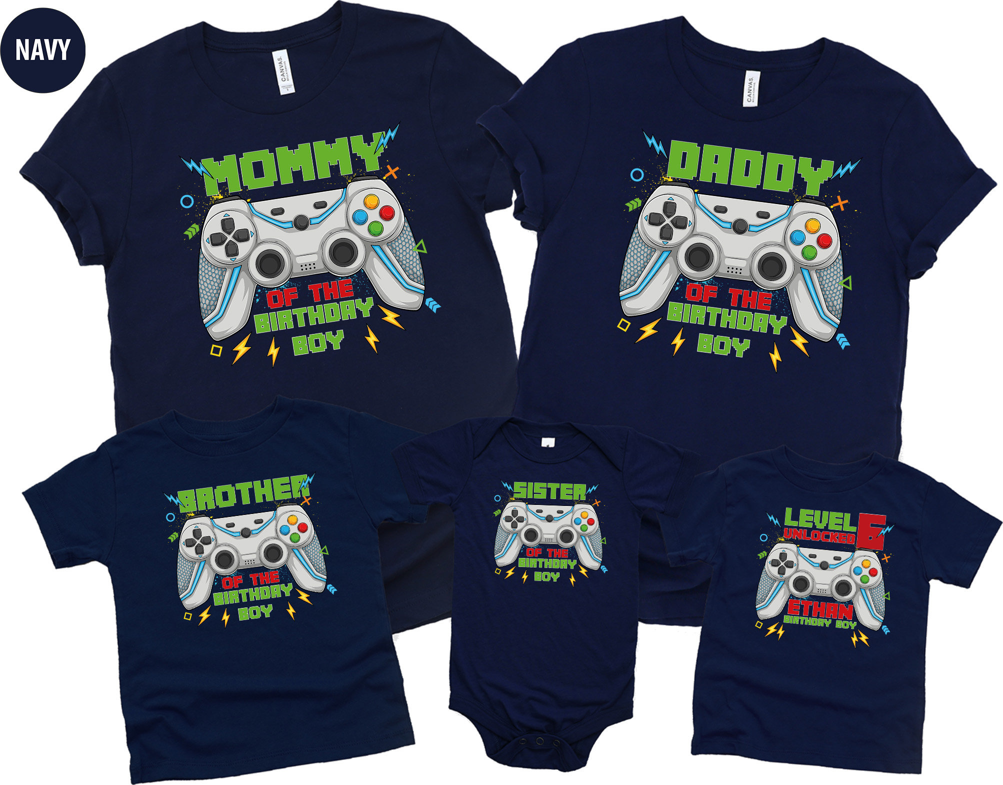 Gaming Birthday Boy,Gamer Birthday Shirt,Matching Family Birthday Shirts,Gaming Birthday Shirts,Video Game Birthday Theme,Custom Gamer Shirt