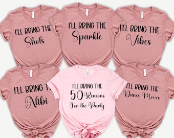 Custom Birthday Group T-Shirts: Funny Quotes, Birthday Trip Tees