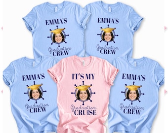Personalized Graduation 2026 Family Matching Shirt, Custom Photo Graduate Apparel