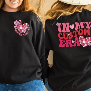 In My Era Custom Shirt, Personalized T-Shirt, Concert Outfit, Gift For Fan Girl, Cute Retro Aesthetic Women Tee, Personalized Wavy Letters,