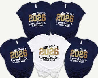 Personalized Graduation Cruise Shirt 2026: Senior Trip Matching Tee