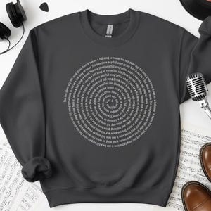 Custom Song Lyrics T-Shirt: Personalized Music Gift