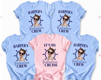 Personalized Graduation 2026 Family Matching Shirt, Custom Photo Graduate Apparel