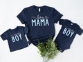 Boy Mama & Mamas Boy Shirt, Matching Mommy and Me Outfit, Mothers Day Surprise Gift