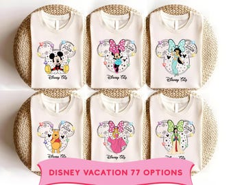 Disney Trip Family Shirts 2026, Princess Disney Vacation T-Shirt, Matching Disney Shirts, Disney World Outfit, Personalized Disney Tee