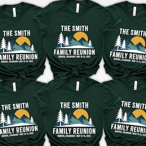Custom Mountain Vacation Tee, Personalized Family Mount Shirt, Camping Tee, Custom Family Mount Vacation Shirts, Family Hiking Vacation Tee