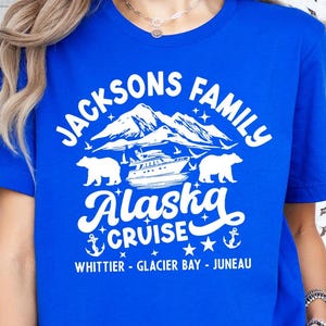 Personalized Alaska Cruise Shirt: Custom Family Vacation Tee