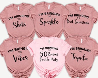 Custom Birthday Group T-Shirts: Funny Quotes, Birthday Trip Tees
