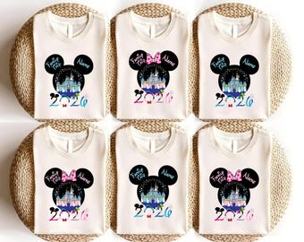 Disney Trip Family Shirts 2026, Disney Vacation T-Shirt, Matching Disney Shirts, Disney World Outfit, Personalized Disney Tee