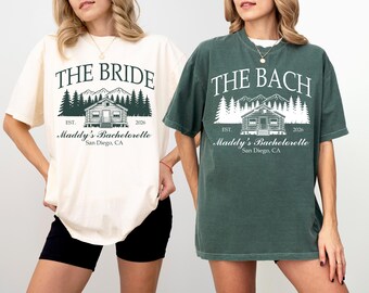 Comfort Colors Bachelorette Mountain Bride Shirt, Bachelorette Weekend Outfit Tee